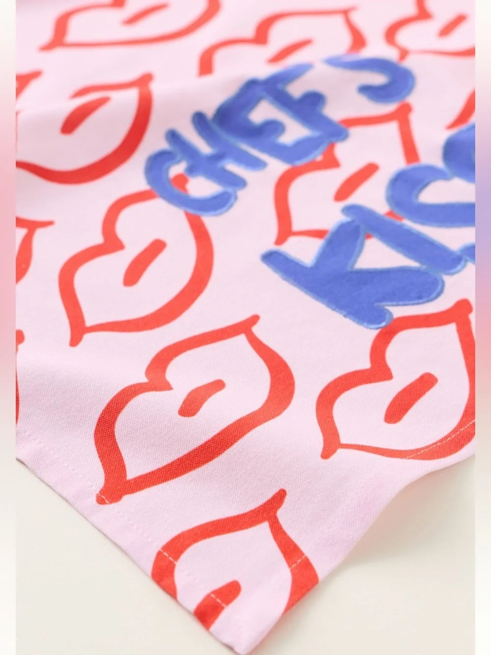 Anthropologie Plot Twist Prints Chef's Kiss Dish Towel AnthroHome